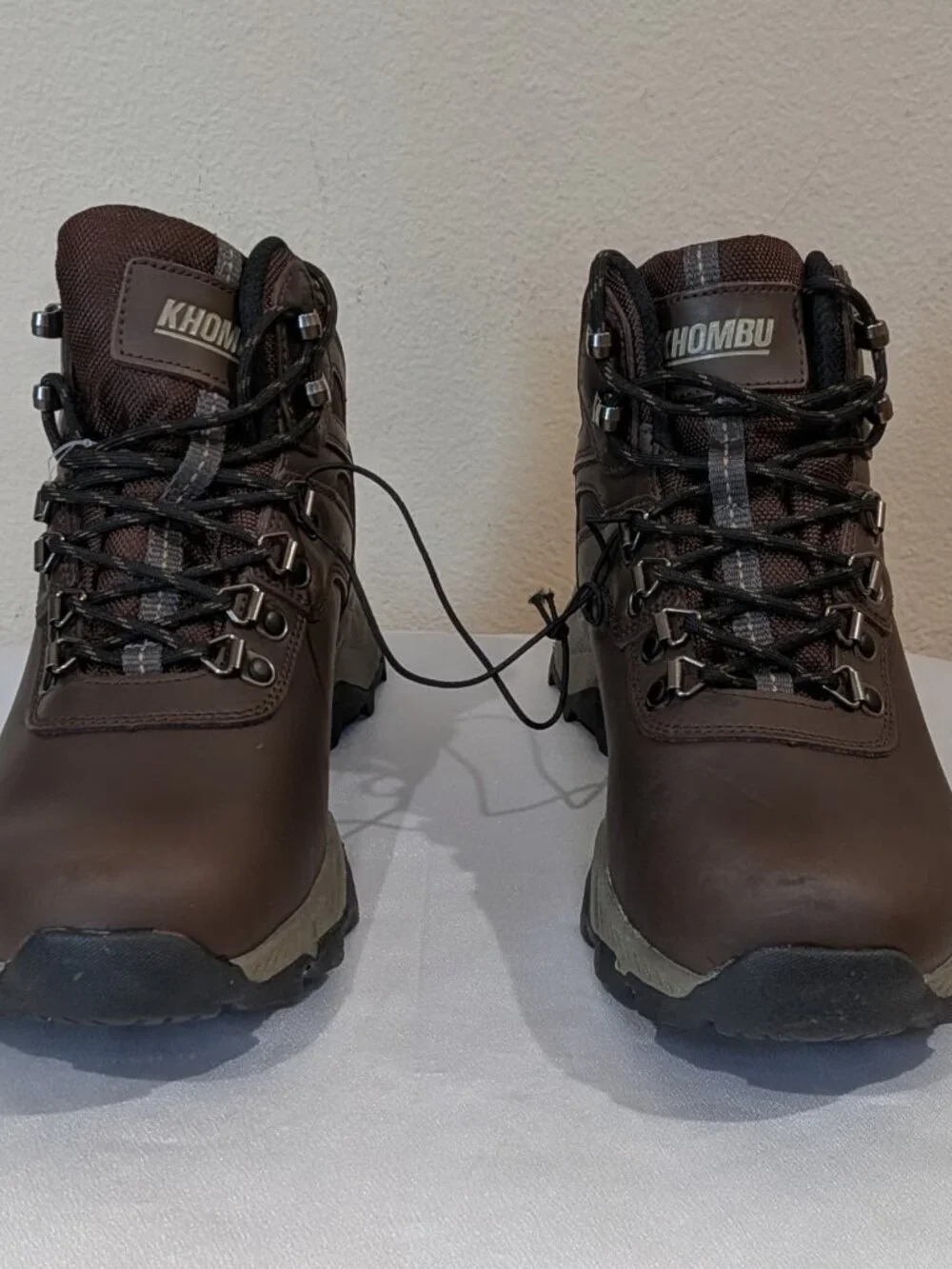 New Khombu Kenny Men's Waterproof‎ Hiker Shoes Brown 12